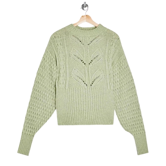 Topshop Idol green sweater size US 4-6 (UK S) - Picture 1 of 3
